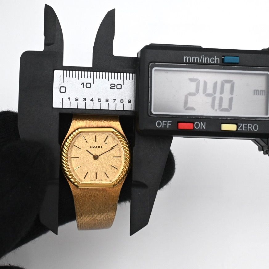 稼働品】RADO ラドー 手巻き 腕時計 ゴールド レディース 305 32112
