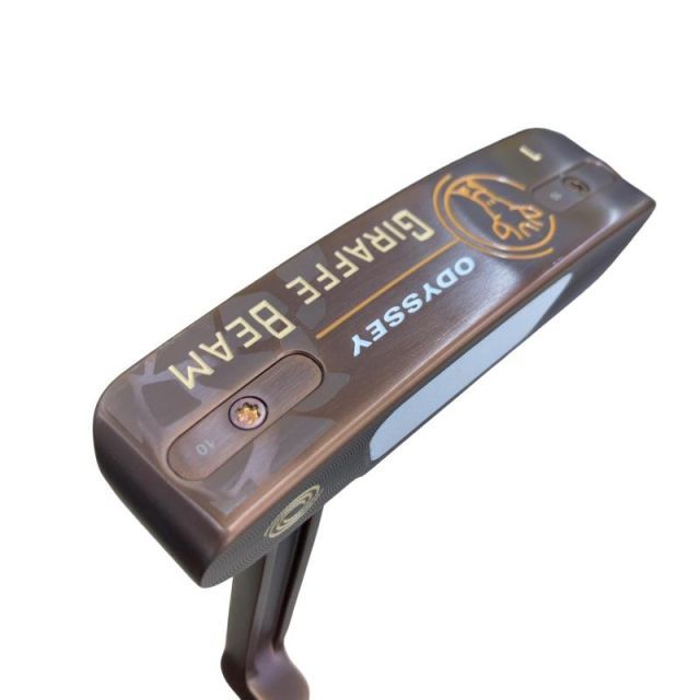 【中古】 オデッセイ GIRAFFE-BEAM #1 34インチ パター PT STROKE LAB 90 スチール (フレックスその他) メンズ 男性用 右利き 右用 Cランク ゴルフクラブ