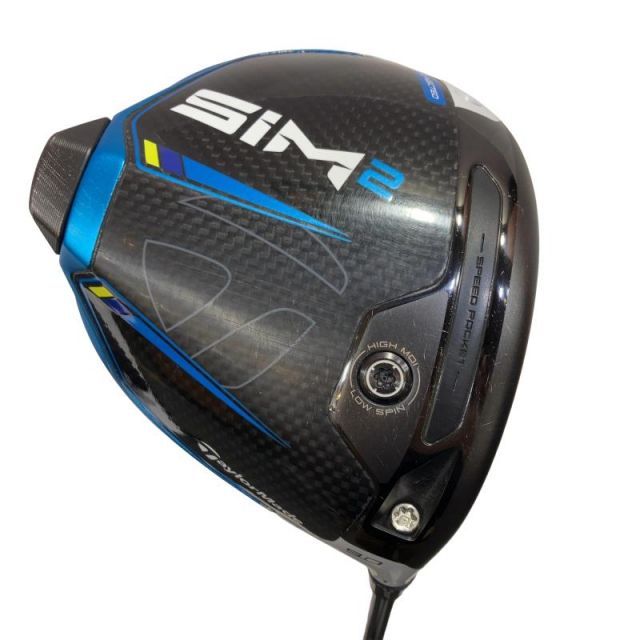 【中古】 テーラーメイド SIM2 9° ドライバー DR 純正特注シャフト (フレックスS) メンズ 男性用 右利き 右用 Cランク ゴルフクラブ