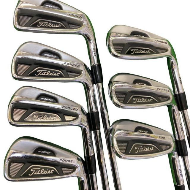 【中古】 タイトリスト Titleist AP2 712 8S アイアンセット IR NS PRO 950GH (フレックスS) メンズ 男性用 右利き 右用 Cランク ゴルフクラブ
