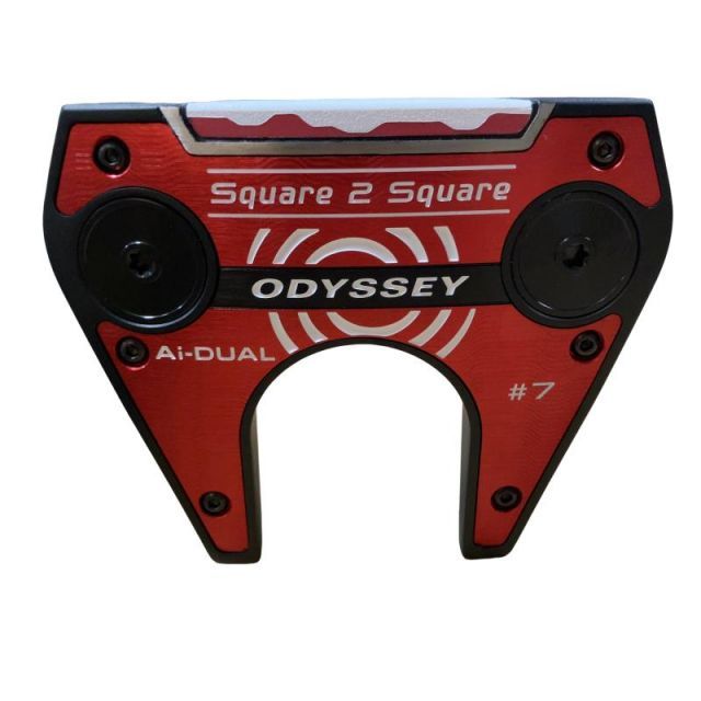 【中古】 オデッセイ Ai-DUAL SQUARE 2 SQUARE #7 34インチ パター PT STROKE LAB 120 スチール (フレックスその他) メンズ 男性用 右利き 右用 Bランク ゴルフクラブ