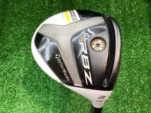 【中古】 テーラーメイド RBZ STAGE 2 3W フェアウェイウッド FW 純正特注シャフト (フレックスS) メンズ 男性用 右利き 右用 Cランク ゴルフクラブ