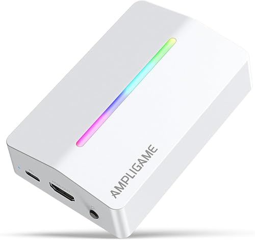 FIFINE キャプチャーボード Switch対応 4K パススルー 1080P 60FPS ビデオキャプチャー USB 3.0 HDMI キャプチャー 低遅延 ビデオ録画 ストリーミング ゲーム実況 画面共有 ライブ配信用 Windows/Mac/PS4YZ