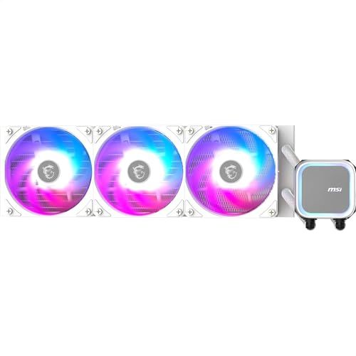 MSI MAG CORELIQUID A13 360 WHITE 簡易水冷CPUクーラー FN2493″mn 850575c4