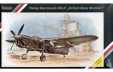 【中古】プラモデル 1/48 Fairey Barracuda Mk.II ”British Navy Bomber” -フェアリー バラクーダ Mk.II イギリス海軍爆撃機- [SH48021]