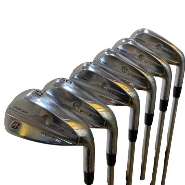 【中古】 ブリヂストン BRIDGESTONE 233HF 6S アイアンセット IR SPEEDER NX BS40i (フレックスその他) メンズ 男性用 右利き 右用 Dランク ゴルフクラブ