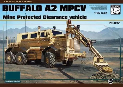 【中古】プラモデル 1/35 バッファロー A2 MPCV 地雷除去車 [PNH35031]