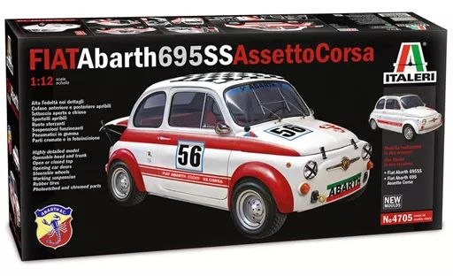 【中古】プラモデル 1/12 フィアット アバルト 695SS/アセット コルサ [37705]