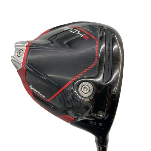 【中古】 テーラーメイド STEALTH2 10.5° ドライバー DR TENSEI RED TM50(STEALTH DR) (フレックスSR) メンズ 男性用 右利き 右用 Cランク ゴルフクラブ