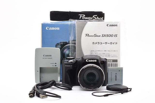 ＜並品＞ Canon PowerShot SX500IS ブラック PSSX500IS デジタルカメラ