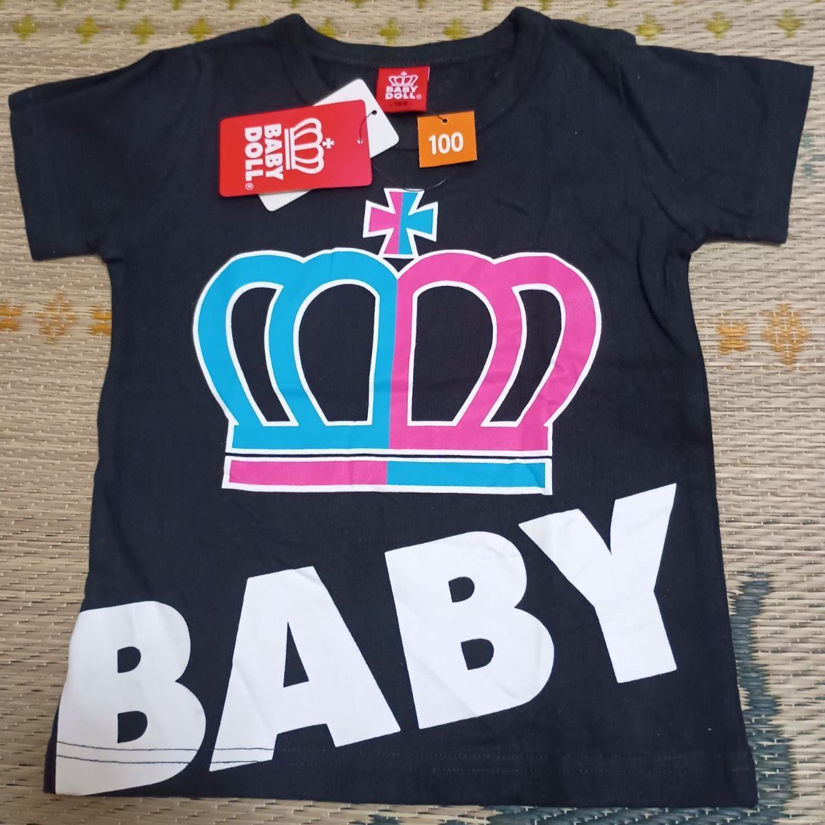 未使用*タグ付】ベビードール BABYDOLL 半袖 Tシャツ 100 - メルカリ