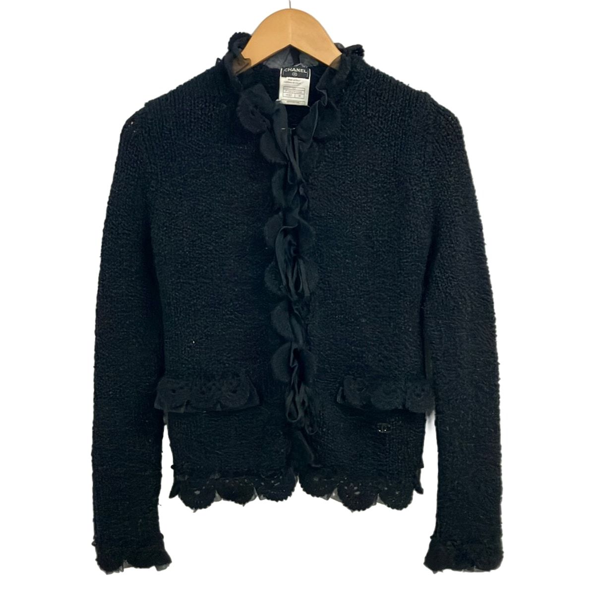 CHANEL(シャネル) カーディガン サイズ38 - P19872 黒