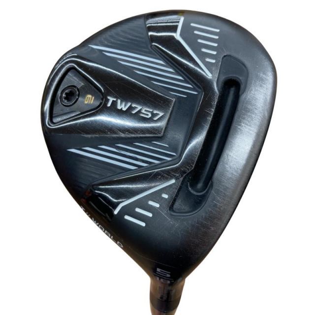 【中古】 本間ゴルフ TOUR WORLD TW757 5W フェアウェイウッド FW VIZARD for TW757(FW) (フレックスS) メンズ 男性用 右利き 右用 Cランク ゴルフクラブ