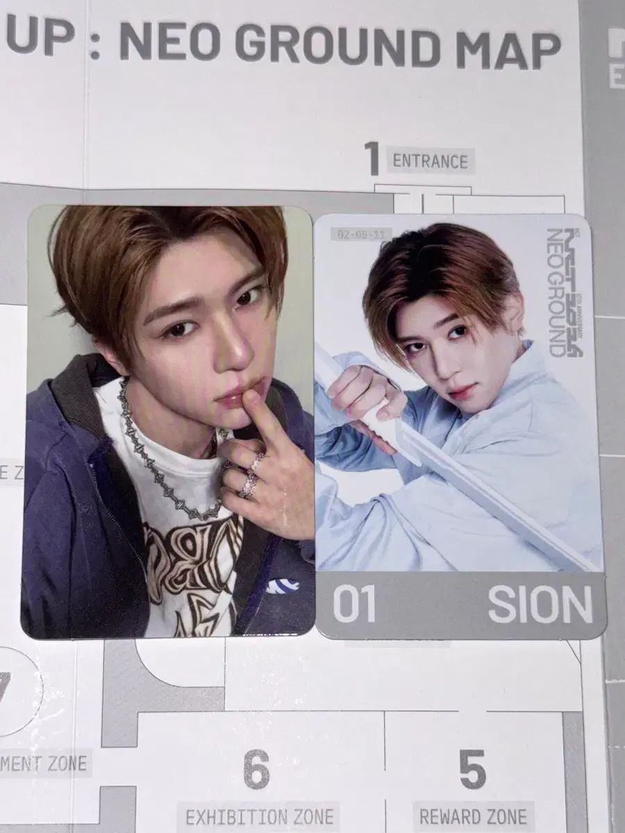 NCT WISH 10周年ポップアップ NEO GROUND シオン トレカ set NCT WISH