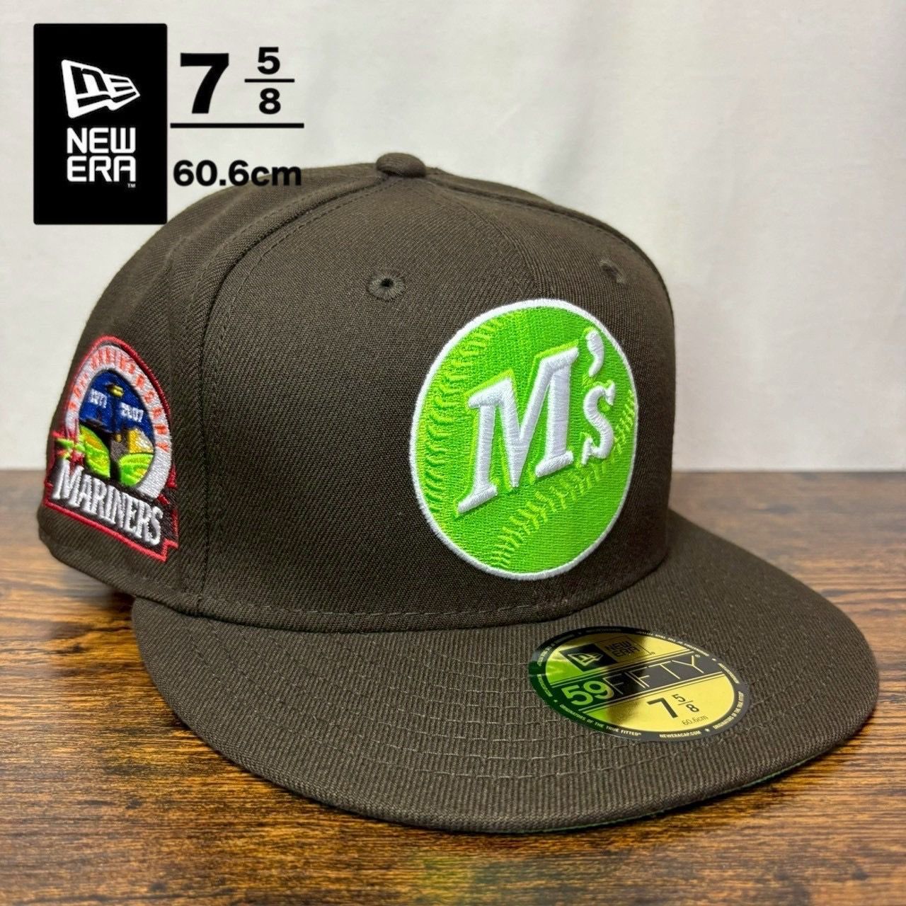 J44 ニューエラ 59fifty シアトル マリナーズ MLB 限定 1820