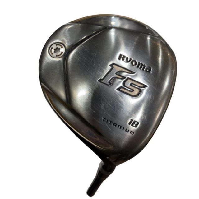 【中古】 リョーマゴルフ Ryoma F シルバー F5 フェアウェイウッド FW Tour AD RF2 (フレックスSR) メンズ 男性用 右利き 右用 Cランク ゴルフクラブ