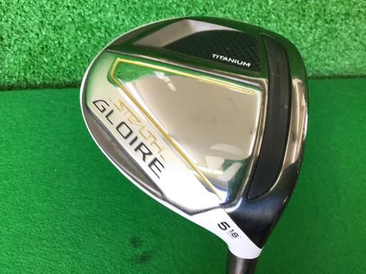 【中古】 テーラーメイド STEALTH GLOIRE 5W フェアウェイウッド FW SPEEDER NX for TM(FW) (フレックスS) メンズ 男性用 右利き 右用 Cランク ゴルフクラブ