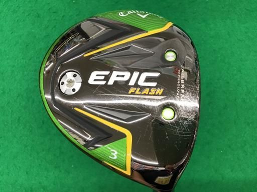 【中古】 キャロウェイ EPIC FLASH STAR 3W フェアウェイウッド FW Speeder EVOLUTION V FW 50 (フレックスS) メンズ 男性用 右利き 右用 Cランク ゴルフクラブ