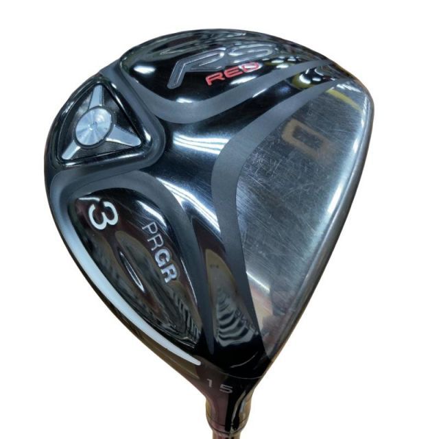 【中古】 プロギア RS RED 3W フェアウェイウッド FW Speeder EVOLUTION FOR PRGR(FW) (フレックスR) メンズ 男性用 右利き 右用 Cランク ゴルフクラブ