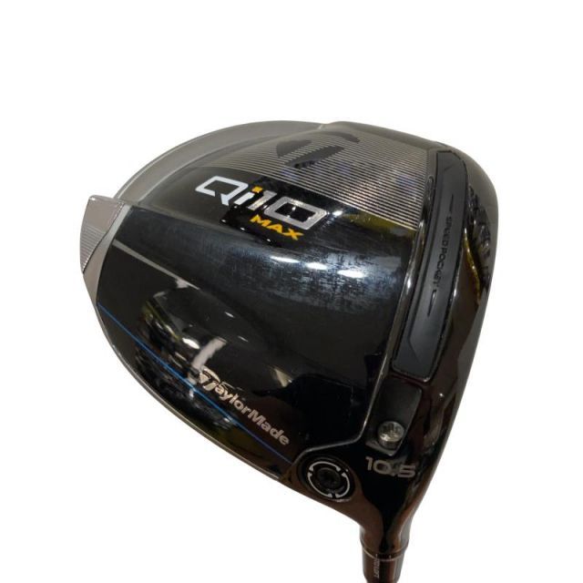 【中古】 テーラーメイド Qi10 MAX 10.5° ドライバー DR Diamana BLUE TM50(Qi10 DR) (フレックスS) メンズ 男性用 右利き 右用 Cランク ゴルフクラブ