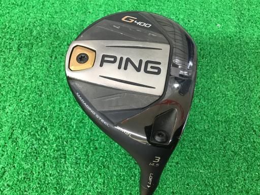 【中古】 ピン G400 3W USA フェアウェイウッド FW ALTA CB65 (フレックスS) メンズ 男性用 右利き 右用 Cランク ゴルフクラブ