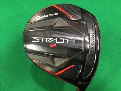 【中古】 テーラーメイド STEALTH2 3W フェアウェイウッド FW Tour AD CQ-6 (フレックスS) メンズ 男性用 右利き 右用 Cランク ゴルフクラブ