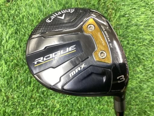 【中古】 キャロウェイ ROGUE ST MAX 3W フェアウェイウッド FW VENTUS 5 for CW(ROGUE ST FW) (フレックスS) メンズ 男性用 右利き 右用 Cランク ゴルフクラブ