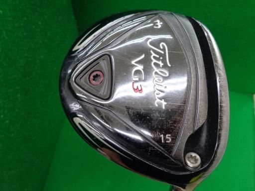 【中古】 タイトリスト Titleist VG3(2016) 3W フェアウェイウッド FW Titleist VG F(2016) (フレックスSR) メンズ 男性用 右利き 右用 Cランク ゴルフクラブ