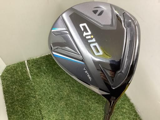 【中古】 テーラーメイド Qi10 3W フェアウェイウッド FW Diamana BLUE TM50(Qi10 FW) (フレックスR) メンズ 男性用 右利き 右用 Cランク ゴルフクラブ