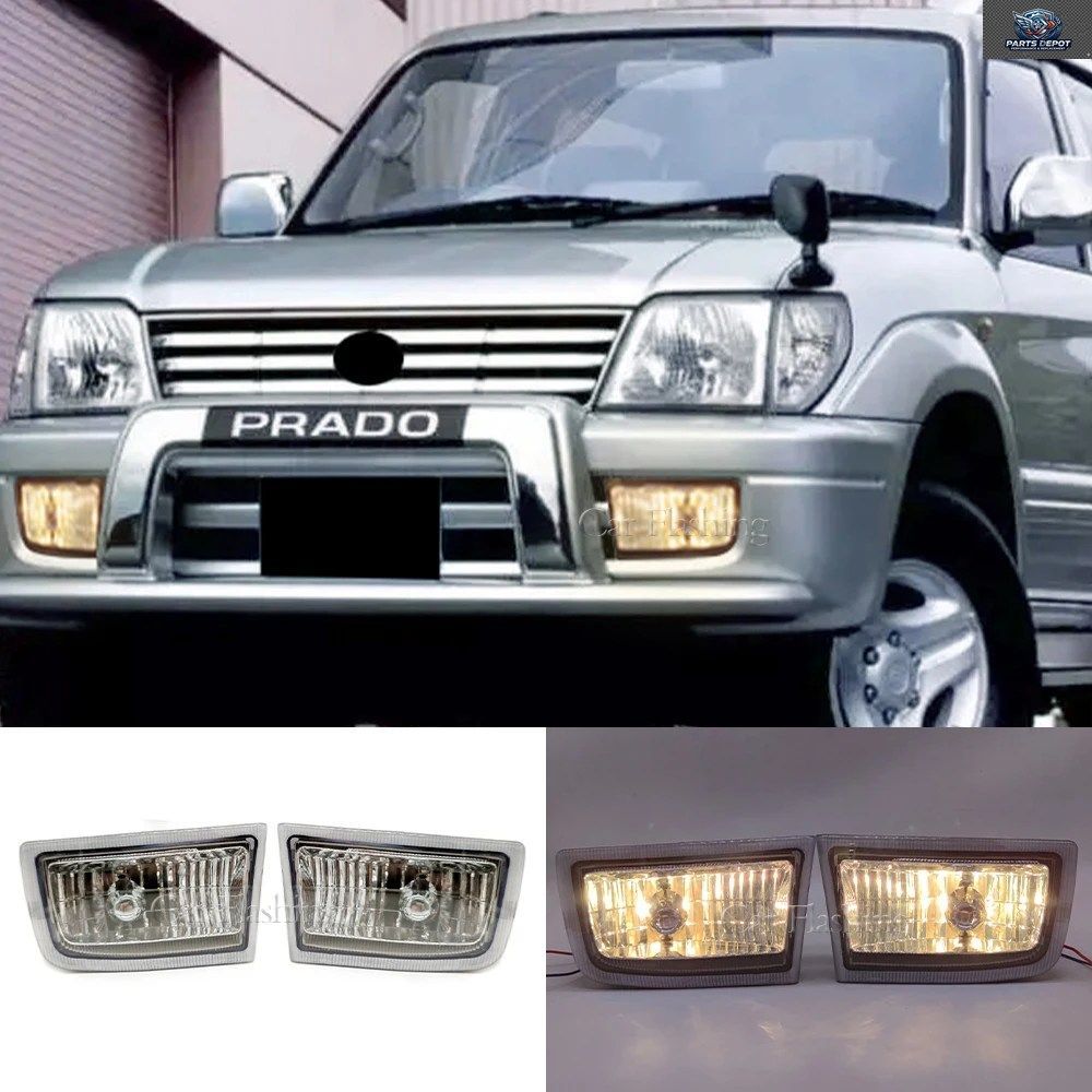 トヨタ ランドクルーザー プラド FJ90 LC90 1996 - 02 用フォグランプ ヘッドライト LED フォグランプ