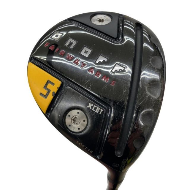 【中古】 ダイワ(グローブライド) ONOFF ARMS(2022) KURO 5W フェアウェイウッド FW CBT:622F (フレックスS) メンズ 男性用 右利き 右用 Cランク ゴルフクラブ