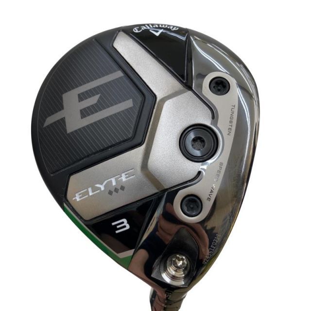 【中古】 キャロウェイ ELYTE ◆◆◆ 3W フェアウェイウッド FW 純正特注シャフト (フレックスS) メンズ 男性用 右利き 右用 Cランク ゴルフクラブ