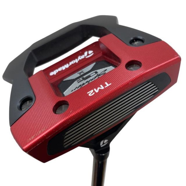 【中古】 テーラーメイド Spider GTx TRUSS RED TM2 34インチ パター PT スチール (フレックスその他) メンズ 男性用 右利き 右用 Cランク ゴルフクラブ
