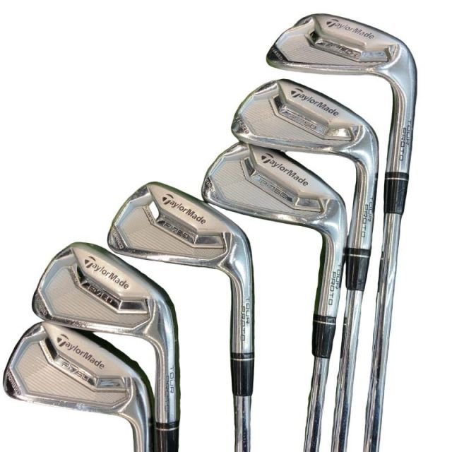 【中古】 テーラーメイド Taylor Made P・750 TOUR PROTO 6S アイアンセット IR 純正特注シャフト (フレックスS) メンズ 男性用 右利き 右用 Cランク ゴルフクラブ