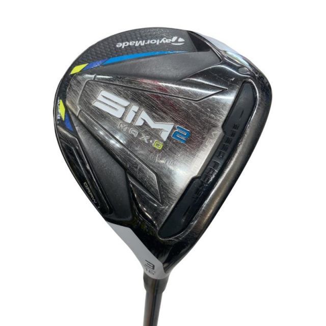 【中古】 テーラーメイド SIM2 MAX-D 3W フェアウェイウッド FW TENSEI BLUE TM50(SIM2 FW) (フレックスR) メンズ 男性用 右利き 右用 Cランク ゴルフクラブ