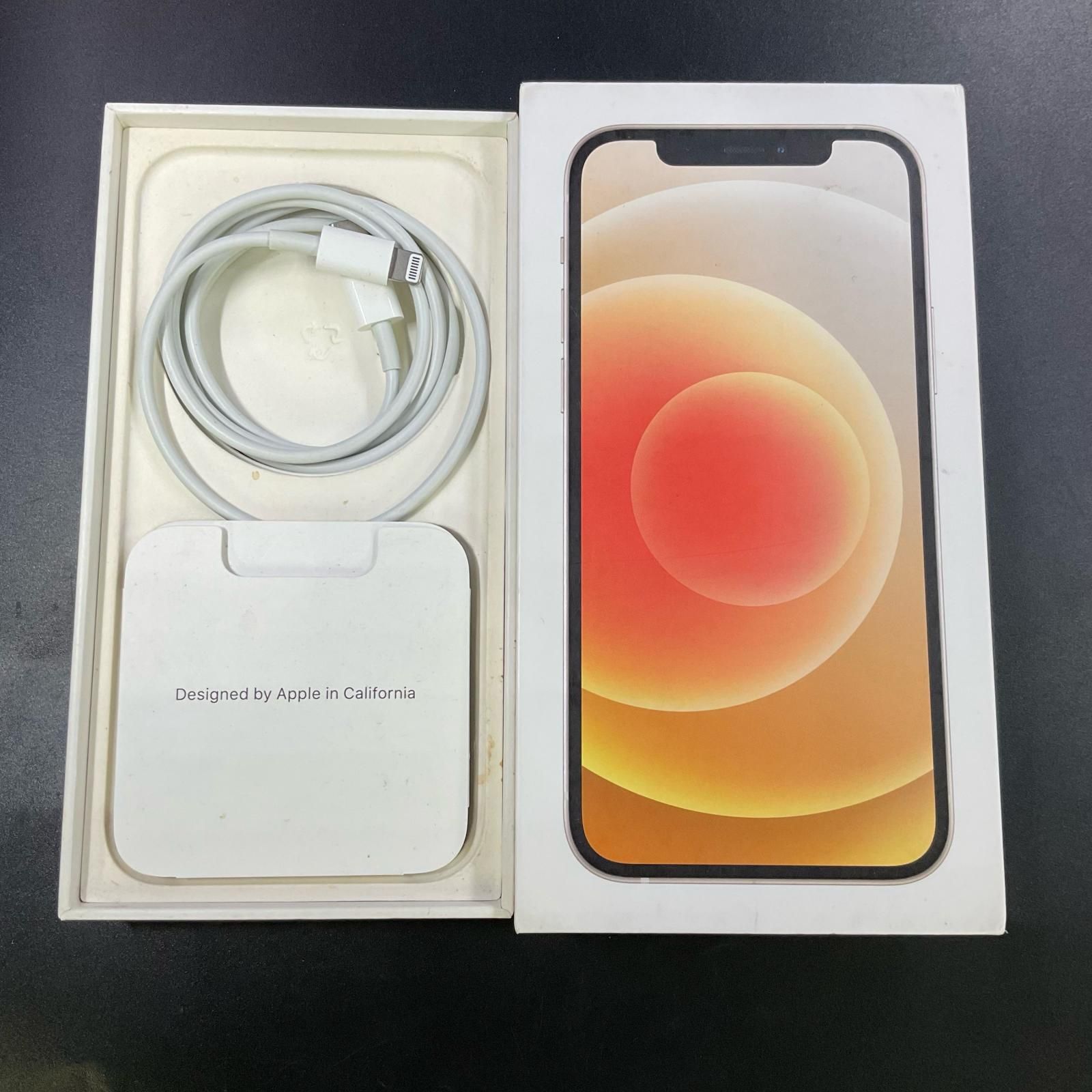iPhone 12 64GB ホワイト Softbank SIMフリー 白ロム - メルカリ
