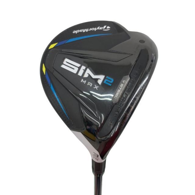 【中古】 テーラーメイド SIM2 MAX 3W フェアウェイウッド FW TENSEI BLUE TM50(SIM2 FW) (フレックスS) メンズ 男性用 右利き 右用 Cランク ゴルフクラブ