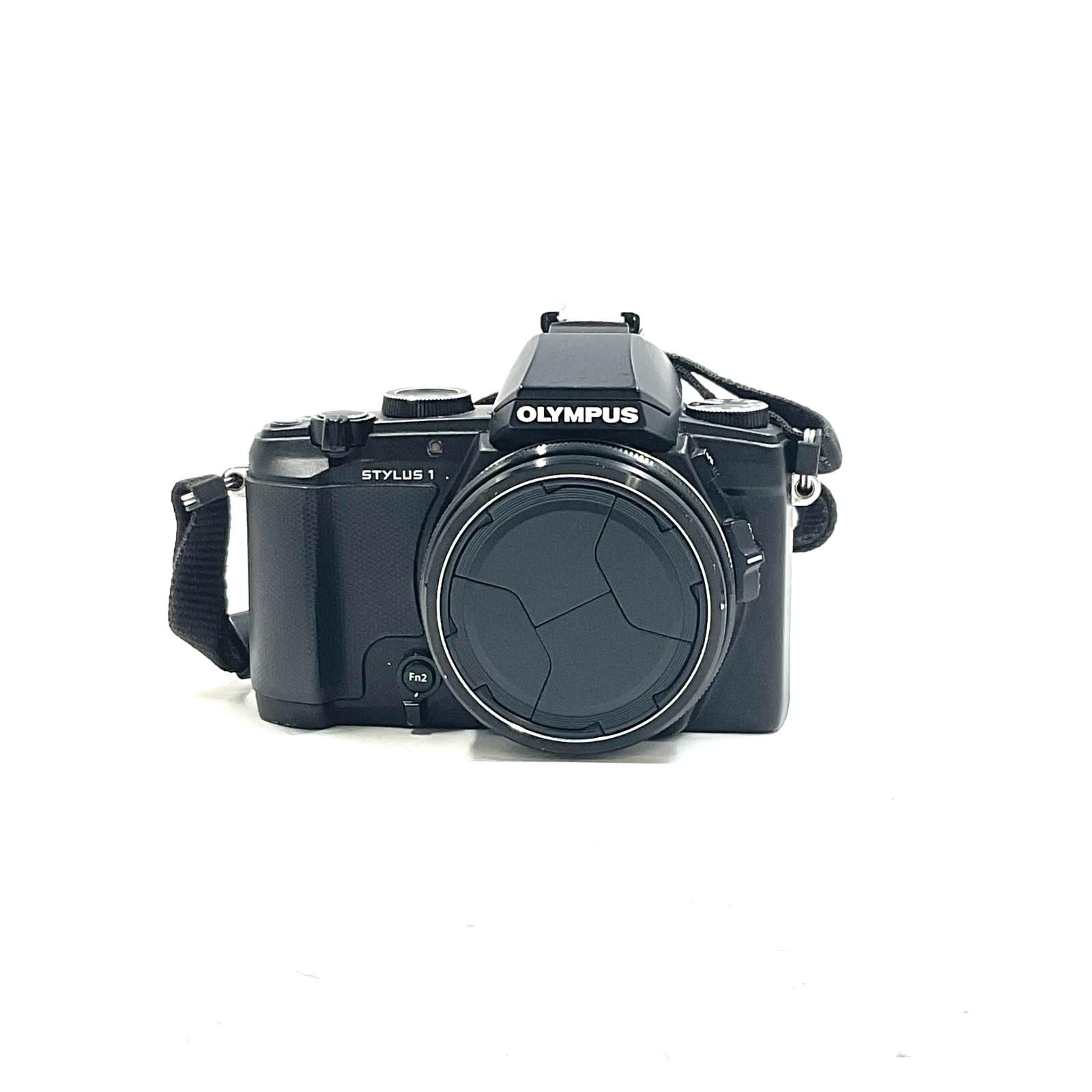 【全額返金保証】【最速発送】OLYMPUS コンパクトデジタルカメラ STYLUS 1 [ブラック] 動作確認済