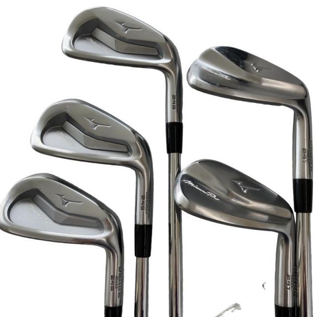 【中古】 ミズノ Mizuno Pro 243 6S アイアンセット IR 純正特注シャフト (フレックスS) メンズ 男性用 右利き 右用 Cランク ゴルフクラブ