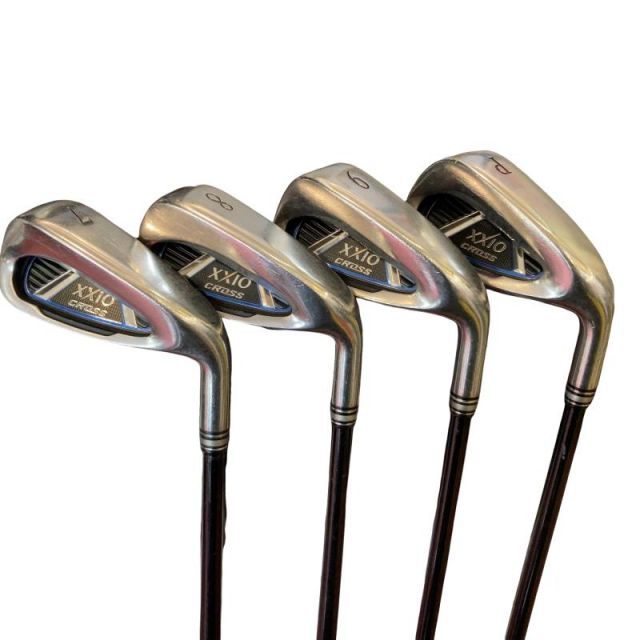 【中古】 ダンロップ XXIO CROSS 4S アイアンセット IR XXIO MH1000 (フレックスR) メンズ 男性用 右利き 右用 Cランク ゴルフクラブ