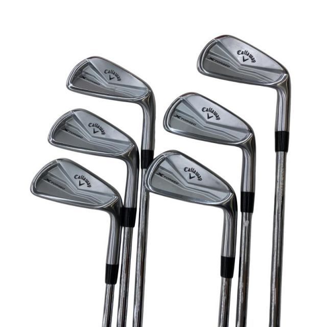【中古】 キャロウェイ X FORGED(2024) 6S アイアンセット IR NS PRO MODUS3 TOUR105 (フレックスS) メンズ 男性用 右利き 右用 Cランク ゴルフクラブ