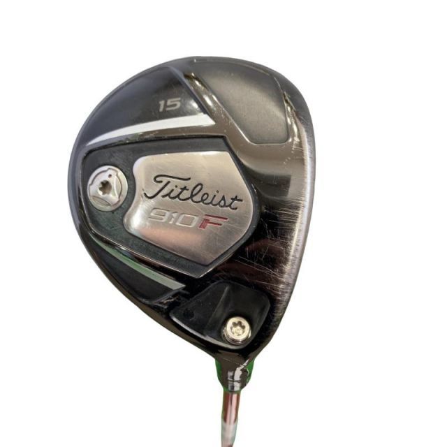 【中古】 タイトリスト 910 F 15° フェアウェイウッド FW Tour AD DJ-6 (フレックスS) メンズ 男性用 右利き 右用 Cランク ゴルフクラブ
