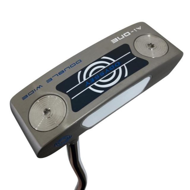 【中古】 オデッセイ Ai-ONE DOUBLE WIDE DB シルバー 34インチ パター PT STROKE LAB 90 スチール (フレックスその他) メンズ 男性用 右利き 右用 Cランク ゴルフクラブ