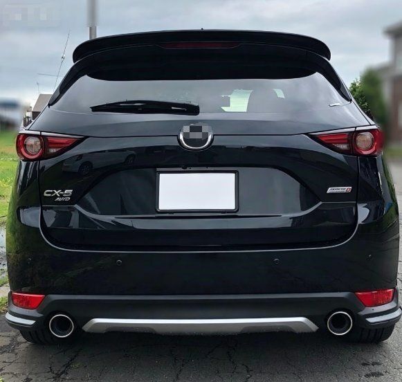 新品 マツダ CX-5 KF系 CX5 リアスポイラー リアウイング ルーフ リヤ スポイラー 軽量 リップ エアロ 塗装済