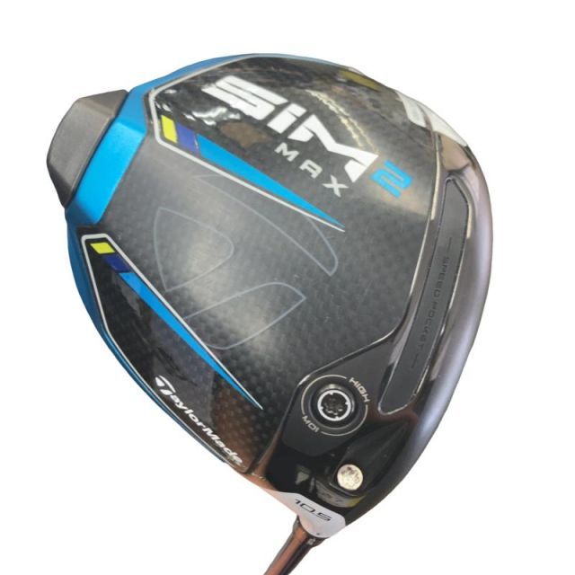 【中古】 テーラーメイド SIM2 MAX 10.5° ドライバー DR TENSEI BLUE TM50(SIM2 DR) (フレックスS) メンズ 男性用 右利き 右用 Bランク ゴルフクラブ