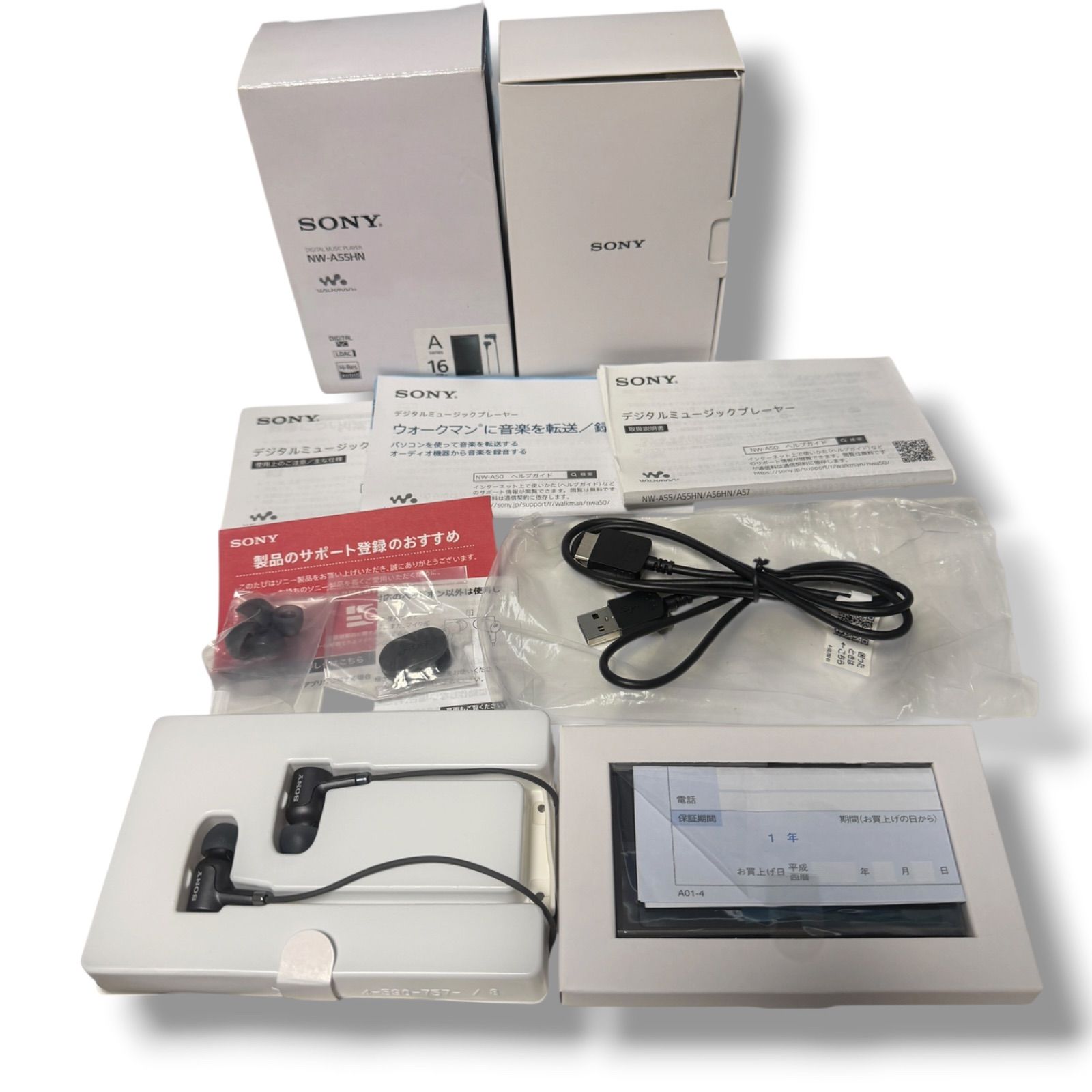 【ほぼ新品】SONY DIGITAL MUSIC PLAYER NW-A55HN 16GB WALKMAN/SONY ウォークマン