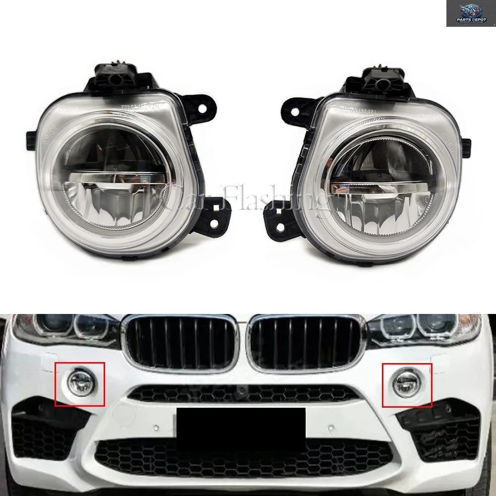 BMW X5 F15 F85 M X4 F26 X6 F16 M F86 2013 - 16 用 LED フォグランプ ヘッドライト フロント フォグランプ ライト アセンブリ