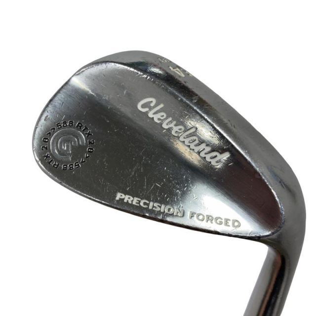 【中古】 クリーブランド Cleveland 588 RTX 2.0 PRECISION FORGED 54°/10° ウェッジ WG リシャフト (フレックスその他) メンズ 男性用 右利き 右用 Cランク ゴルフクラブ