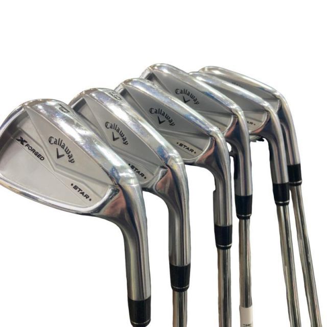 【中古】 キャロウェイ X FORGED STAR(2024) 6S アイアンセット IR NS PRO 950GH neo (フレックスS) メンズ 男性用 右利き 右用 Cランク ゴルフクラブ