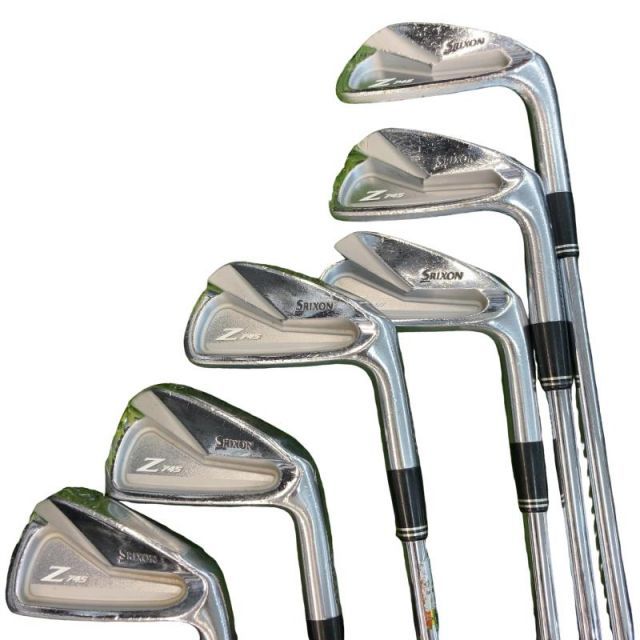 【中古】 ダンロップ SRIXON Z745 6S アイアンセット IR Dynamic Gold D.S.T (フレックスS) メンズ 男性用 右利き 右用 Cランク ゴルフクラブ